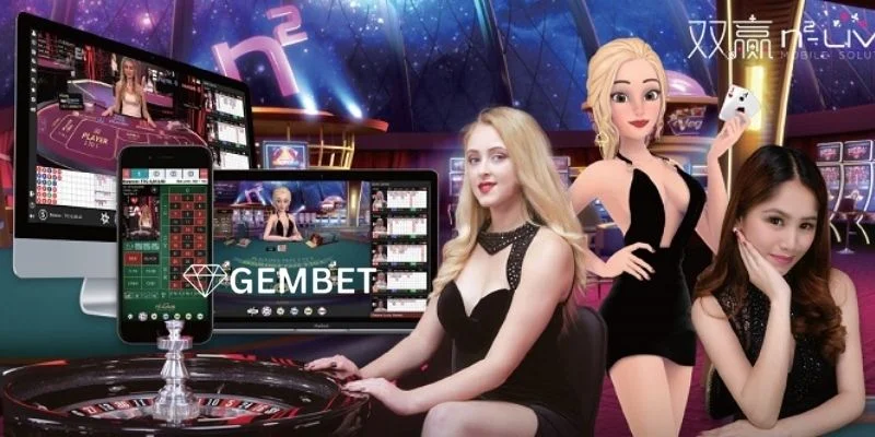 Sảnh chơi Live Casino của nhà cái Gembet có tỷ lệ ăn cực đậm. 
